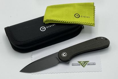 Civivi Elementum Dark Green Micarta