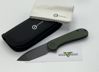 Civivi Elementum Green Micarta