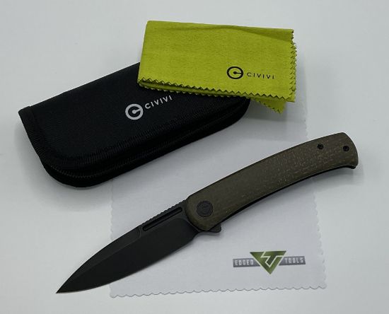 Civivi Cetos Green Micarta