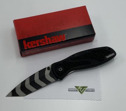 Kershaw Blur Tanto Tiger Stripe