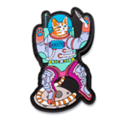 Knafs Space Kitty PVC Patch