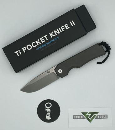 BIGiDESIGN Ti Pocket Knife II - Front