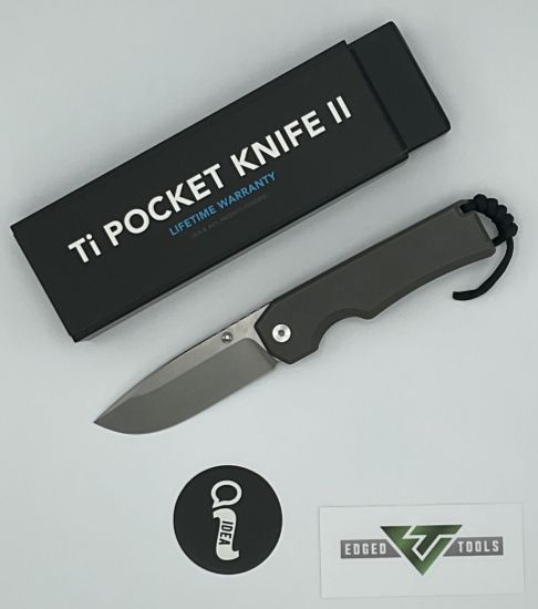 BIGiDESIGN Ti Pocket Knife II - Front