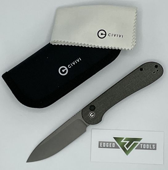 Civivi Button Lock Elementum  - Front